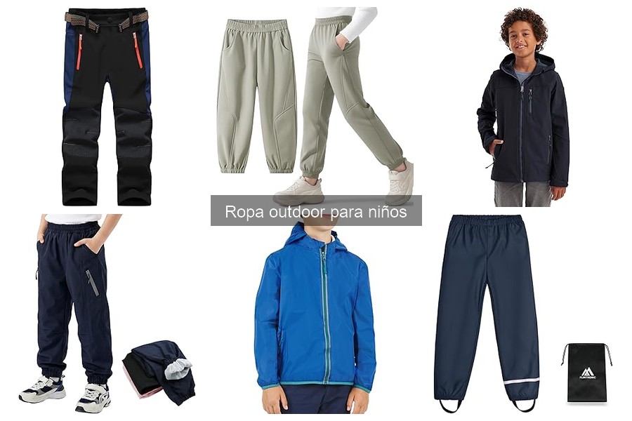Consejos para comprar ropa outdoor de segunda mano para niños
