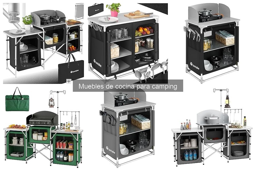 Consejos para el cuidado de muebles de cocina de camping