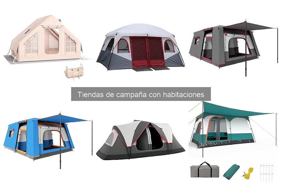 Consejos para Mantener Tiendas de Campaña con Habitaciones