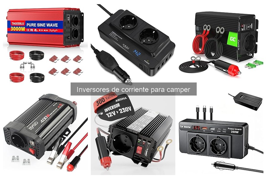 Consejos para Usar Eficazmente el Inversor de Corriente en tu Camper
