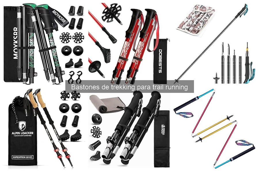 ¿Cuál es el mejor material para bastones de trekking?