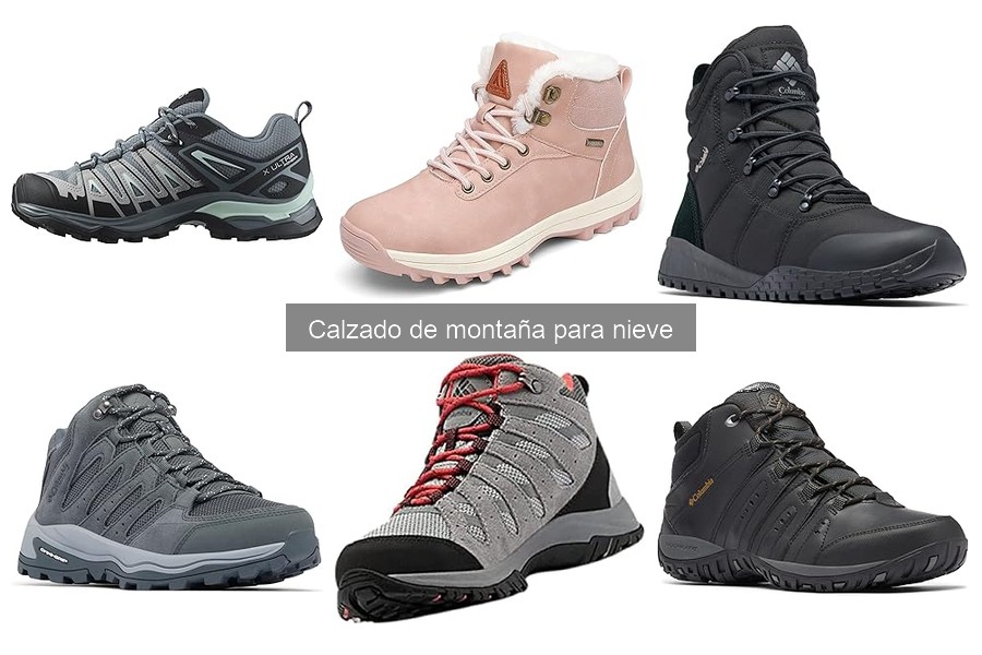 ¿Cuándo usar crampones con botas de montaña en nieve?