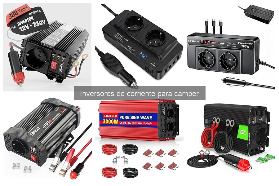 ¿Cuánto cuesta un inversor de corriente para camper?