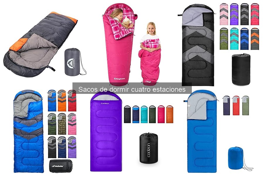 ¿Cuánto cuesta un saco de dormir de cuatro estaciones?