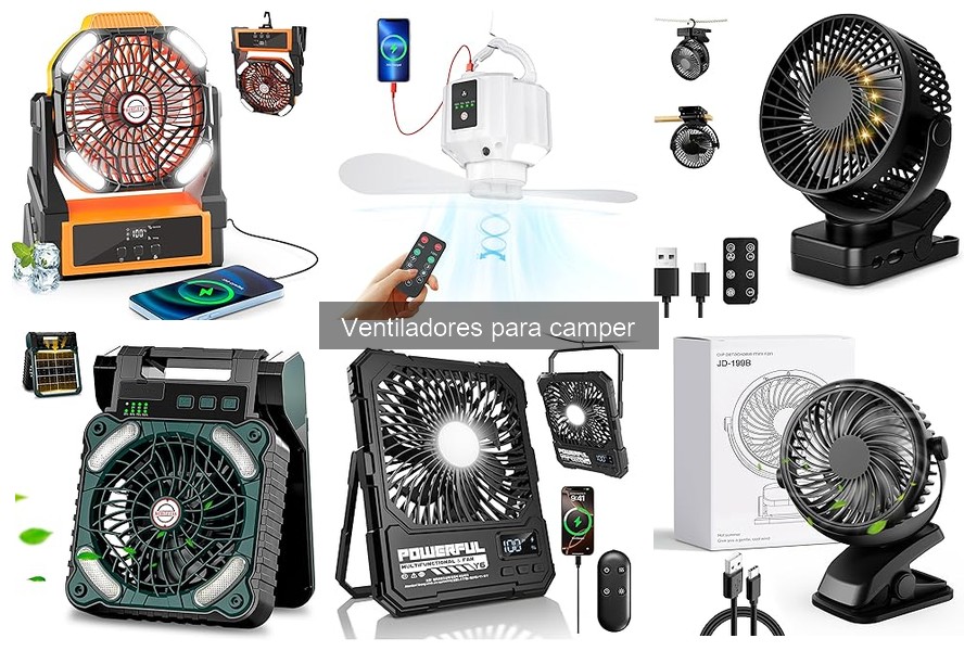 ¿Cuánto cuesta un ventilador para camper? Opciones y precios