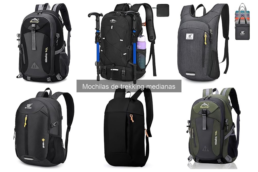 ¿Cuánto cuesta una mochila de trekking mediana y dónde comprarla?