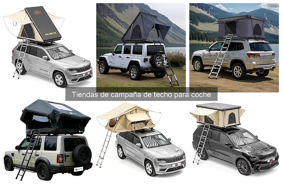 ¿Cuánto cuesta una tienda de campaña de techo para coche?