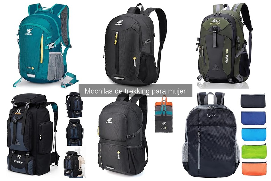 ¿Cuánto peso cargar en una mochila de trekking para mujeres?