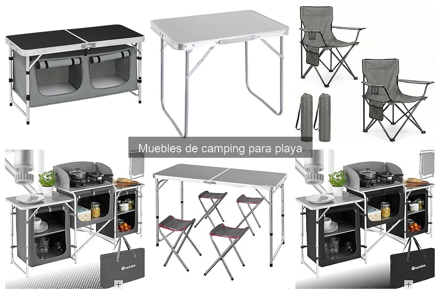 Cuidados Esenciales para Muebles de Camping en la Playa