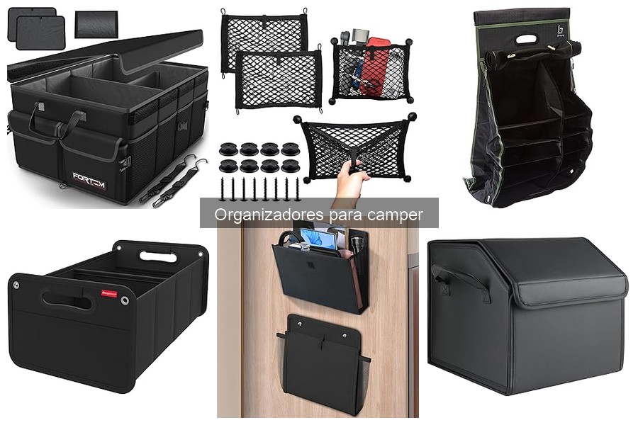 Desventajas de no usar organizadores en tu camper