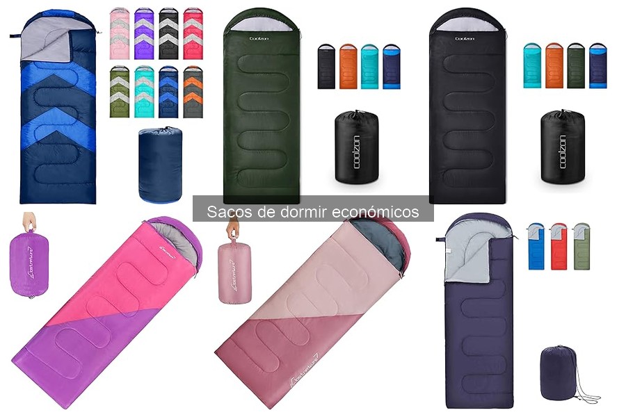 Diferencias entre sacos de dormir económicos y de gama alta