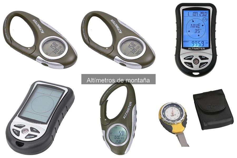 ¿Dónde comprar altímetros de montaña a buen precio?