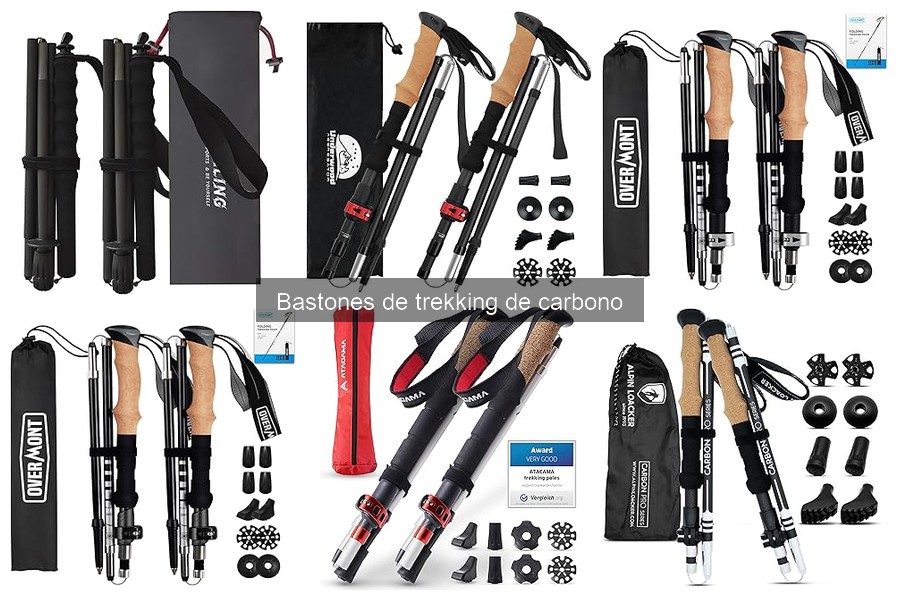 Dónde comprar bastones de trekking de carbono: opciones online y más
