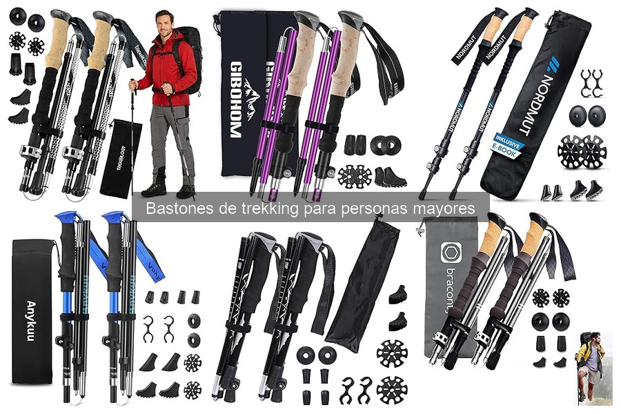 Dónde comprar bastones de trekking para personas mayores