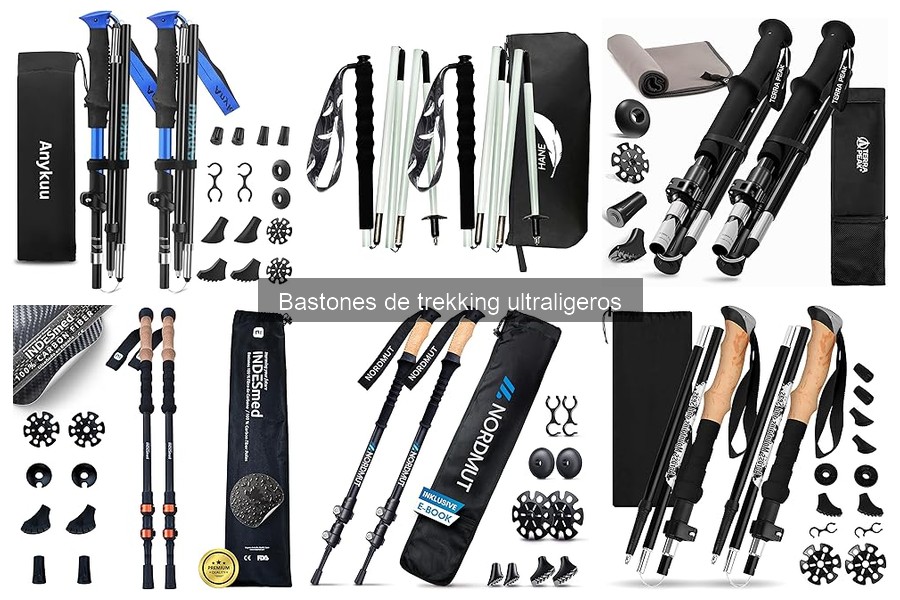 Dónde comprar bastones de trekking ultraligeros al mejor precio
