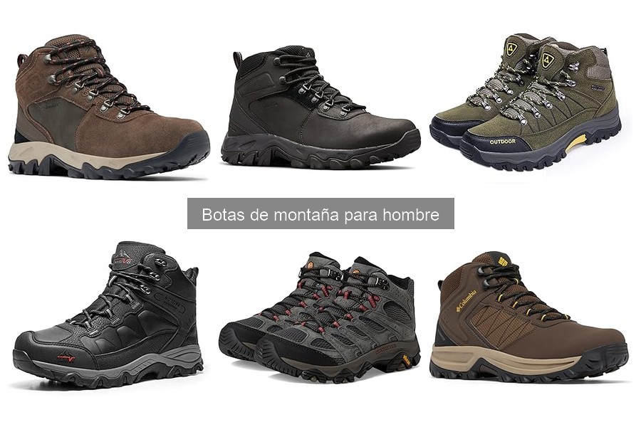 Dónde comprar botas de montaña para hombre a buen precio