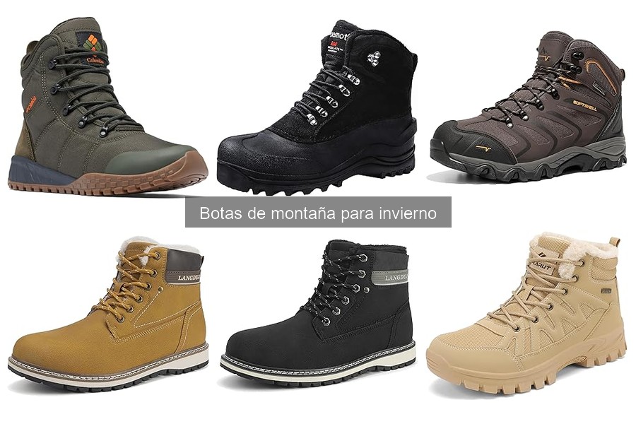 Dónde comprar botas de montaña para invierno: opciones y consejos