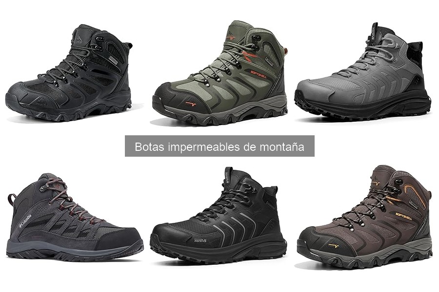 Dónde comprar botas impermeables de montaña a buen precio