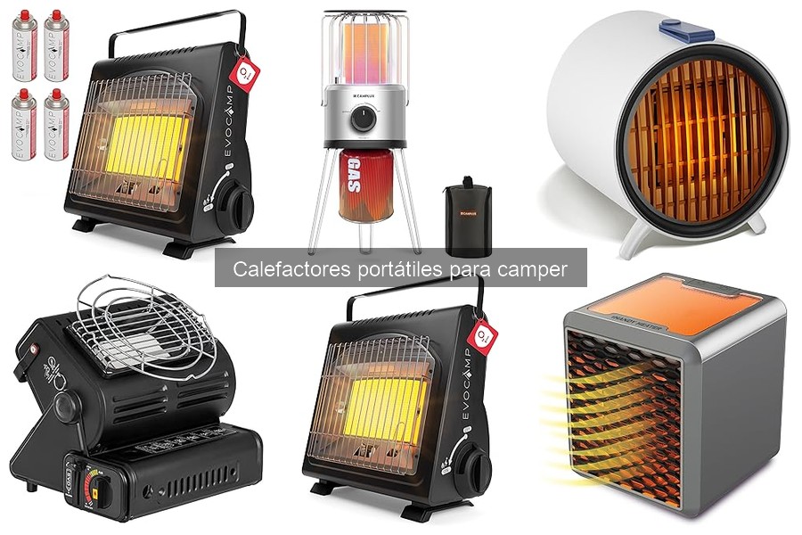 Dónde comprar calefactores portátiles para camper fácilmente