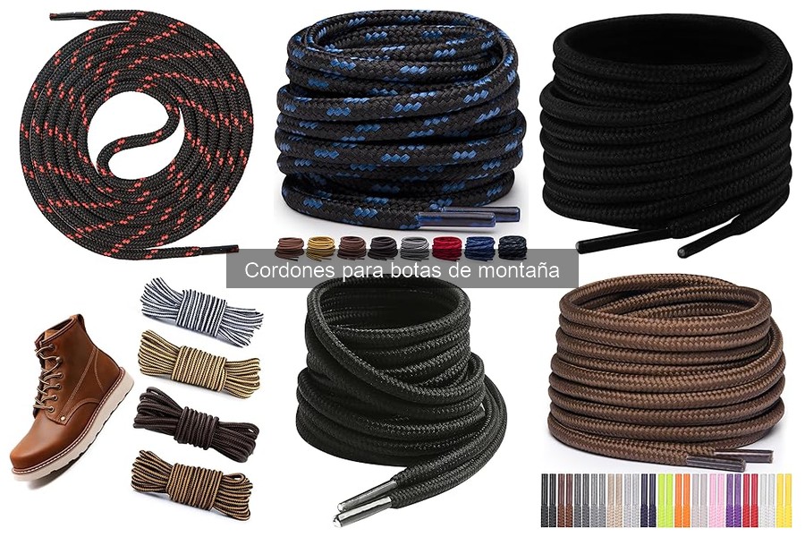 ¿Dónde comprar cordones para botas de montaña?
