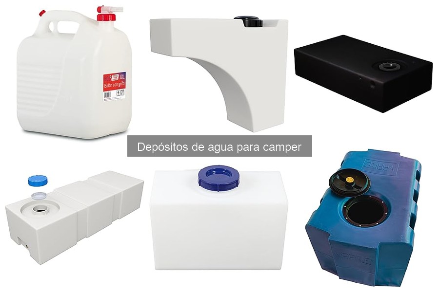 Dónde comprar depósitos de agua para camper: Mejores opciones