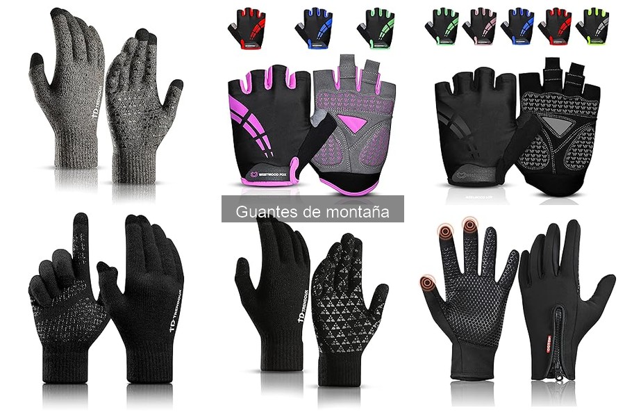 Dónde comprar guantes de montaña en oferta online