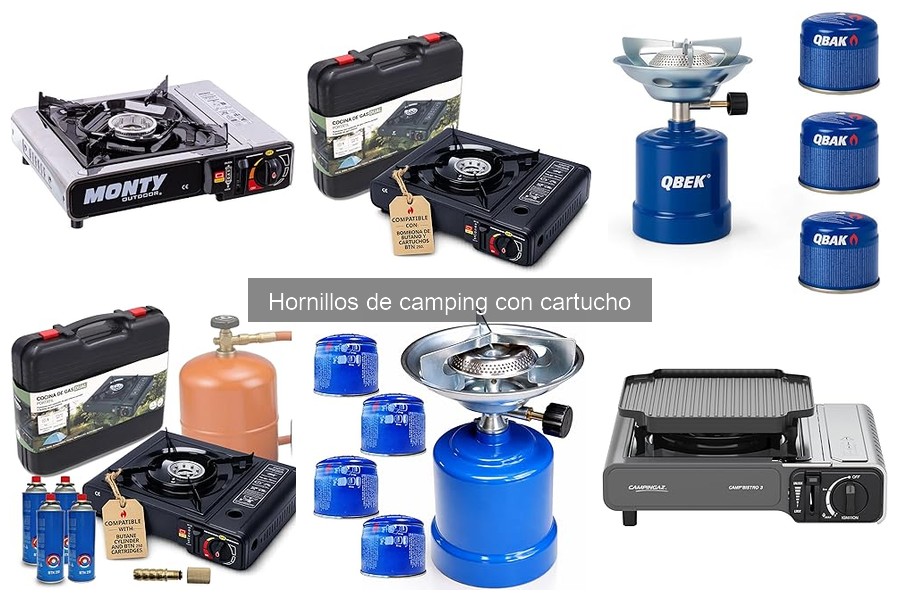 Dónde comprar hornillos de camping con cartucho al mejor precio