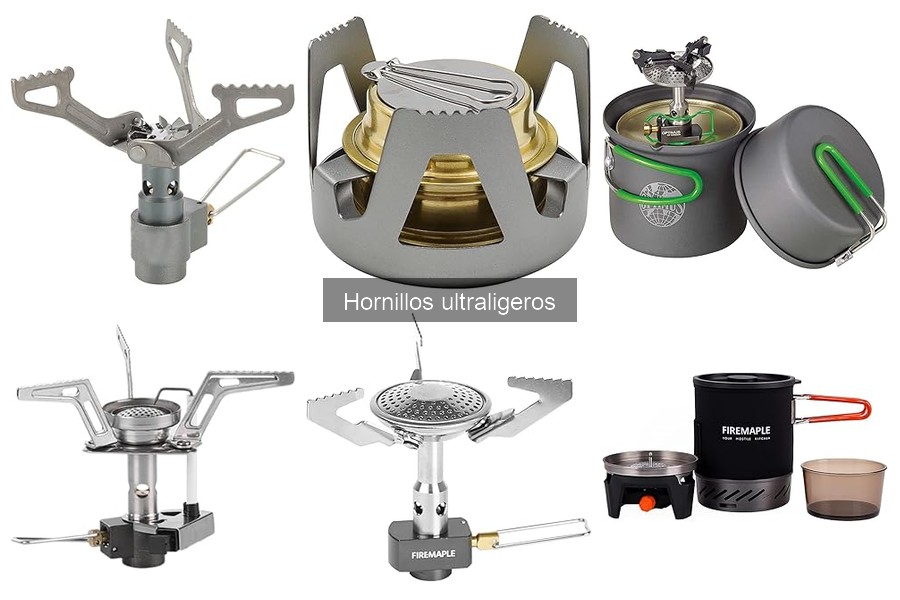 Dónde comprar hornillos ultraligeros para camping en línea