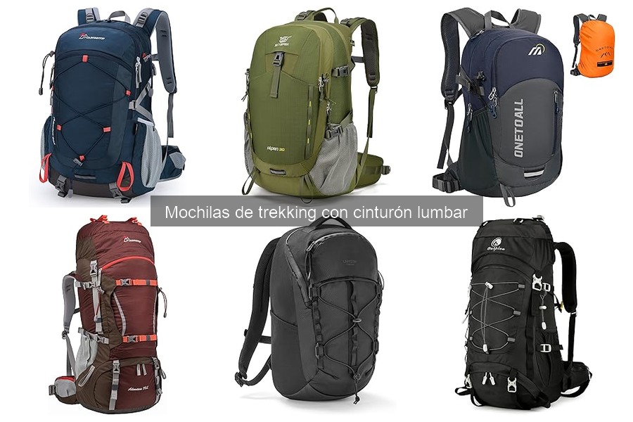 Dónde comprar mochilas de trekking con cinturón lumbar