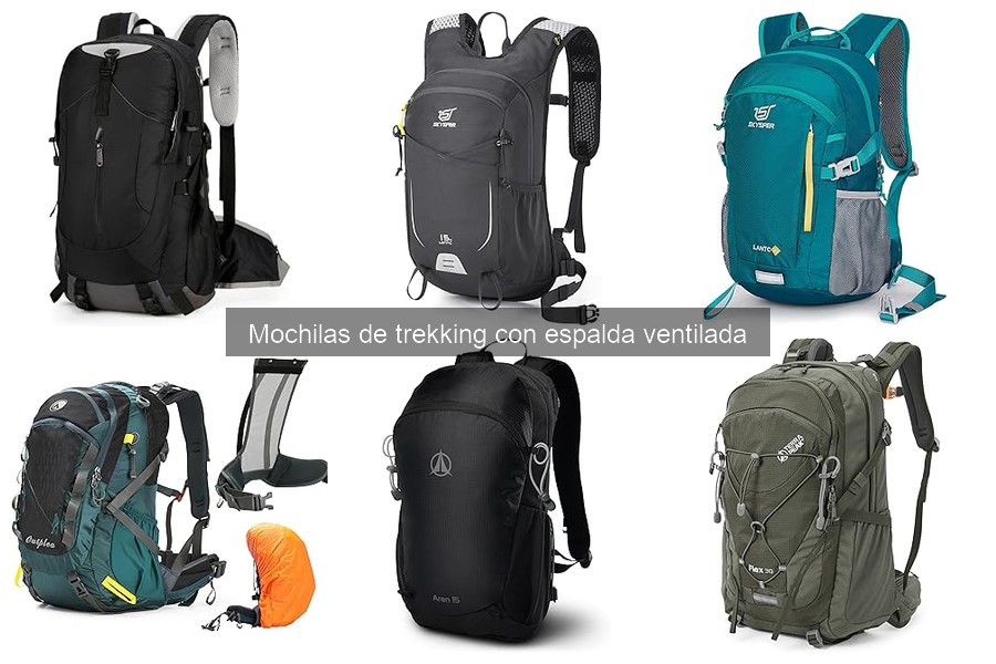 Dónde comprar mochilas de trekking con espalda ventilada a buen precio