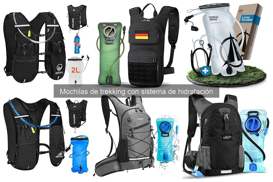 Dónde comprar mochilas de trekking con sistema de hidratación