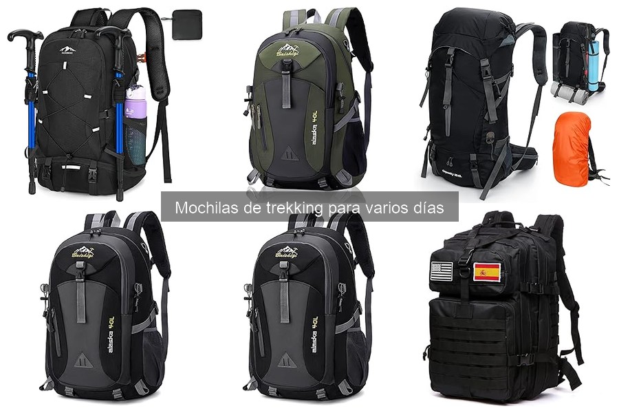 Dónde comprar mochilas de trekking para varios días