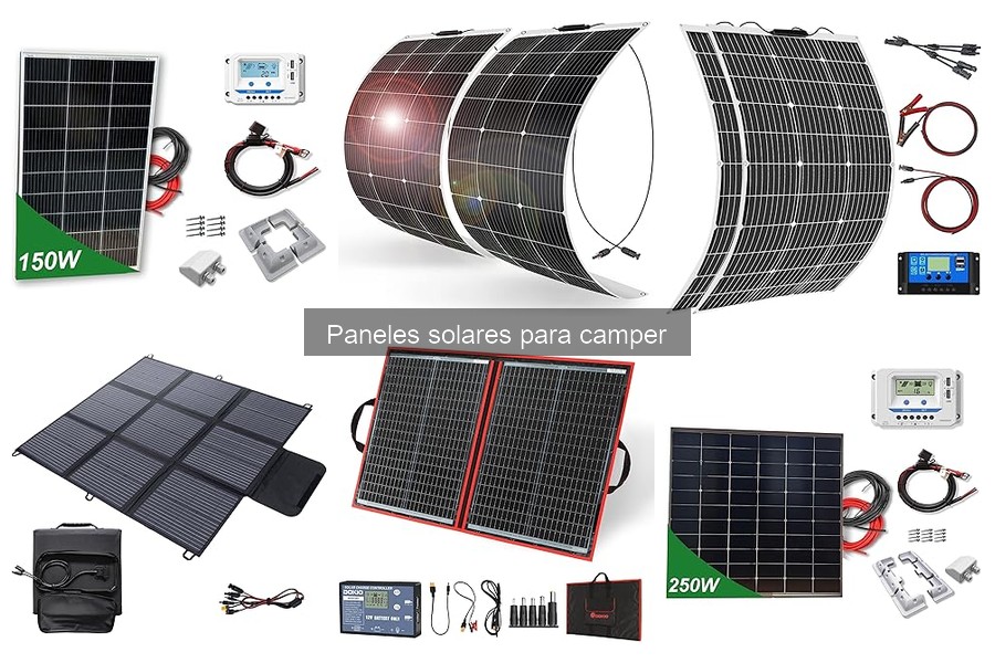 Dónde comprar paneles solares para camper: tiendas y ofertas