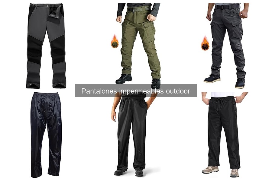 Dónde comprar pantalones impermeables outdoor baratos