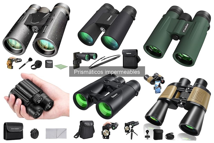 ** Dónde comprar prismáticos impermeables a buen precio
