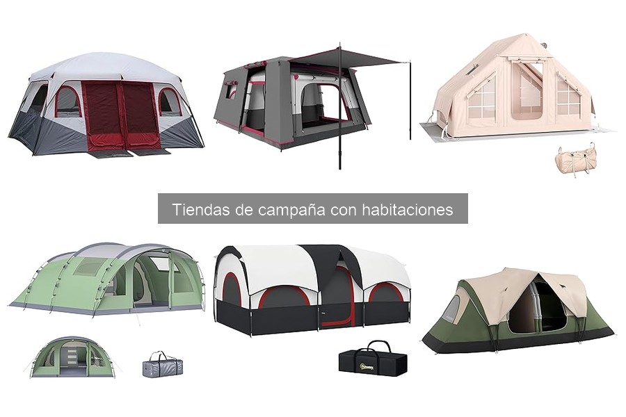 Dónde comprar tiendas de campaña con habitaciones a buen precio