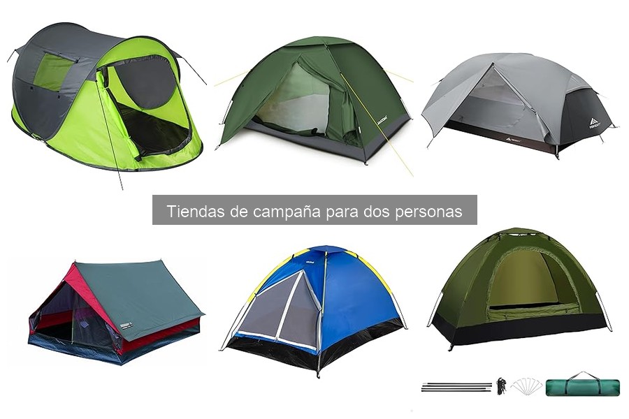 Dónde comprar tiendas de campaña para dos personas
