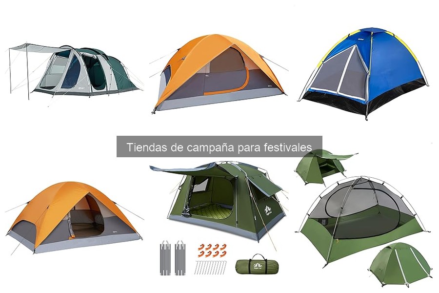 Dónde comprar tiendas de campaña para festivales: ¡Las mejores opciones!