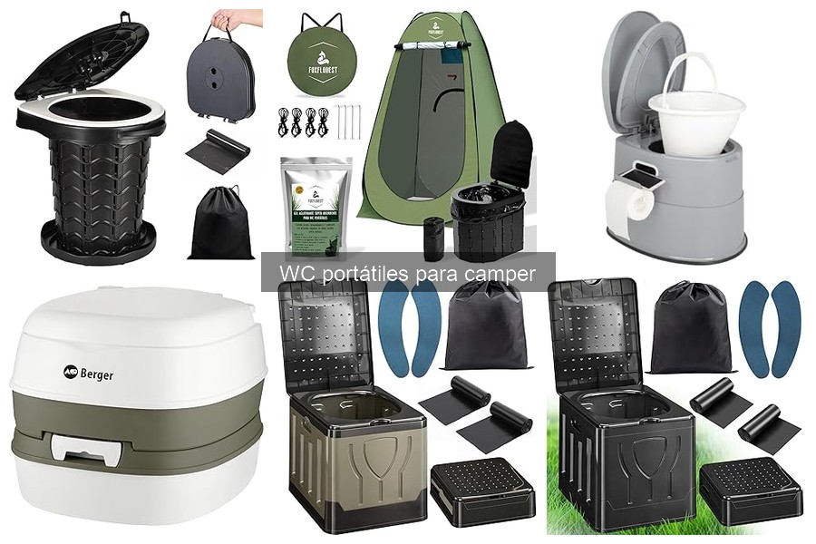 Dónde comprar WC portátiles para camper online