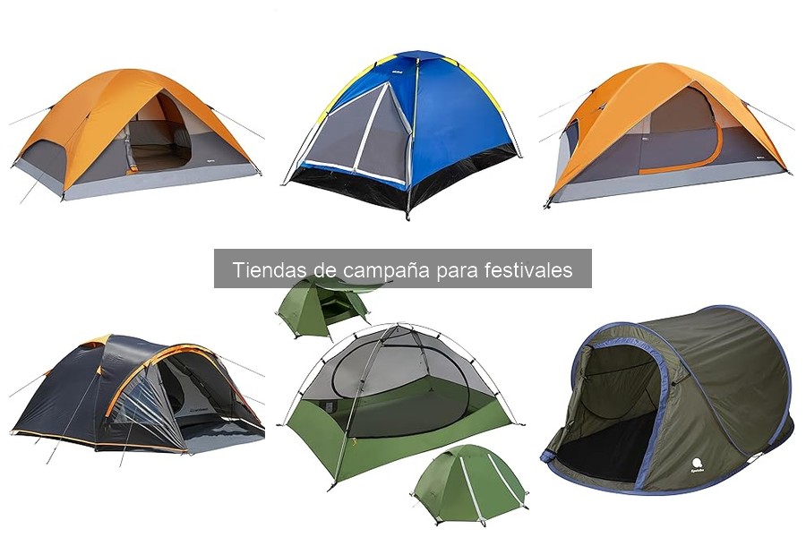 Efectos del clima en tu elección de tienda de campaña para festivales
