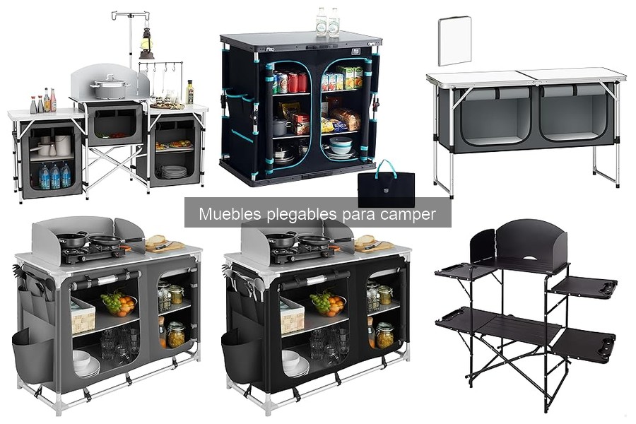 El mejor material para muebles plegables de camping