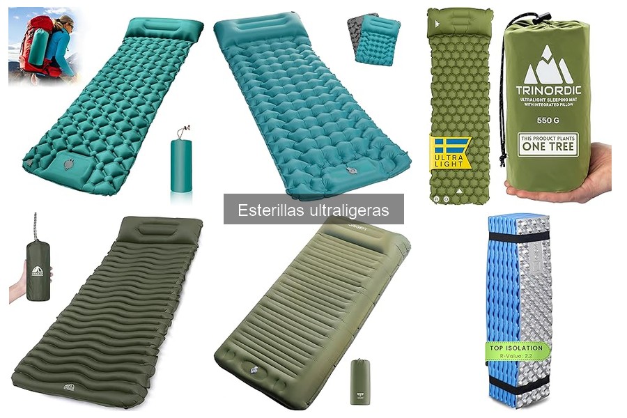 Ergonomía de Esterillas Ultraligeras para un Sueño Ideal