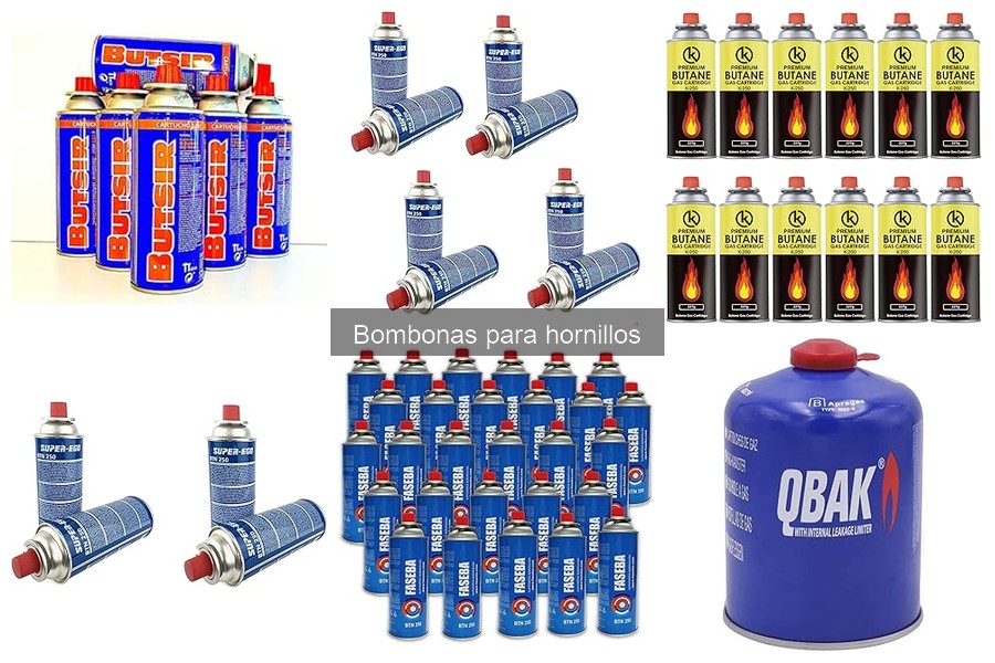 Errores comunes al comprar bombonas para hornillos