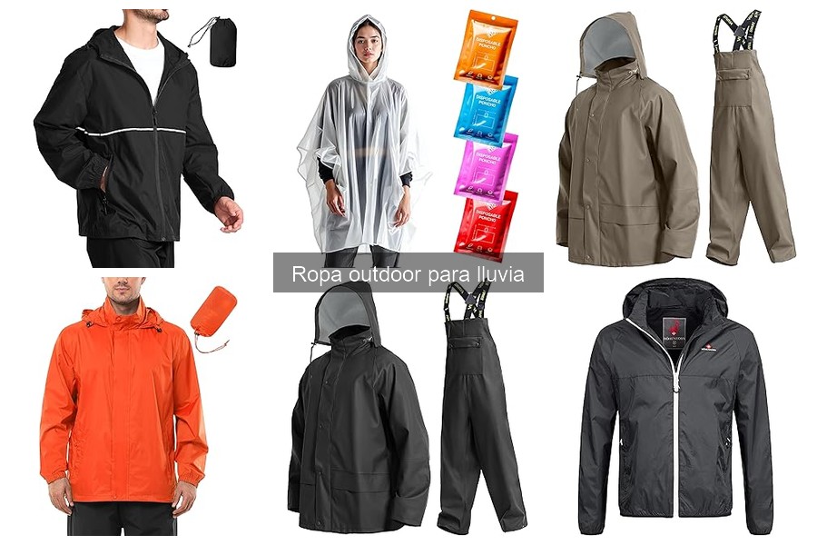 Errores comunes al comprar ropa outdoor para lluvia