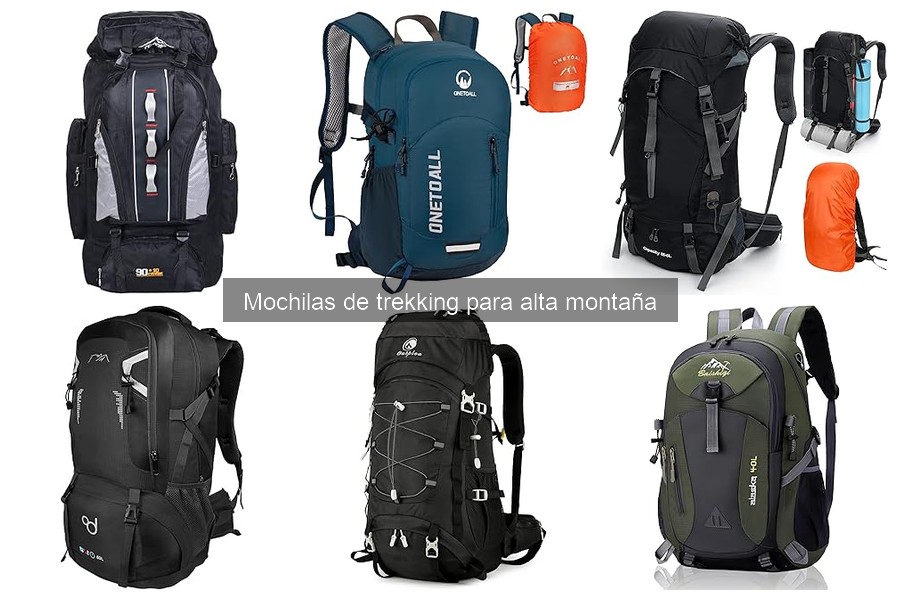 Errores comunes al elegir mochilas de trekking para alta montaña