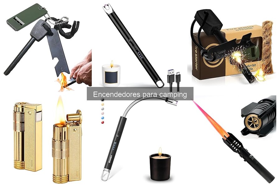 Errores comunes al usar encendedores para camping