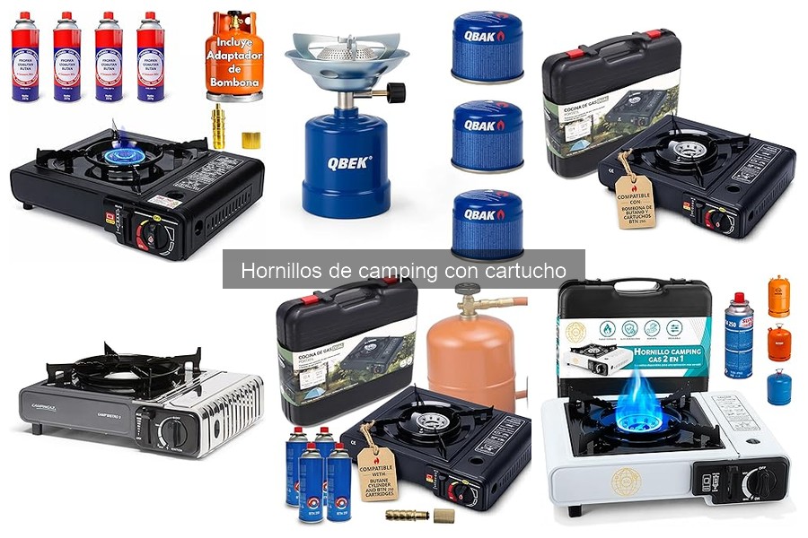Errores comunes al usar hornillos de camping con cartucho