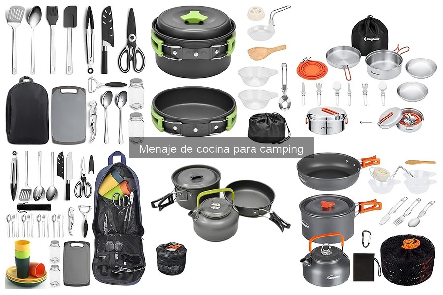 Errores comunes al usar menaje de cocina en camping