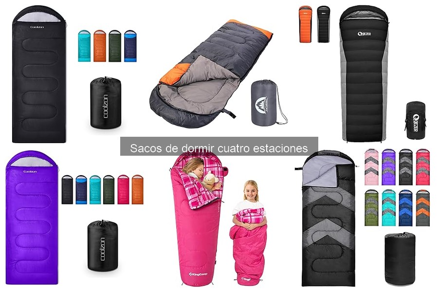 Errores comunes al usar un saco de dormir de cuatro estaciones