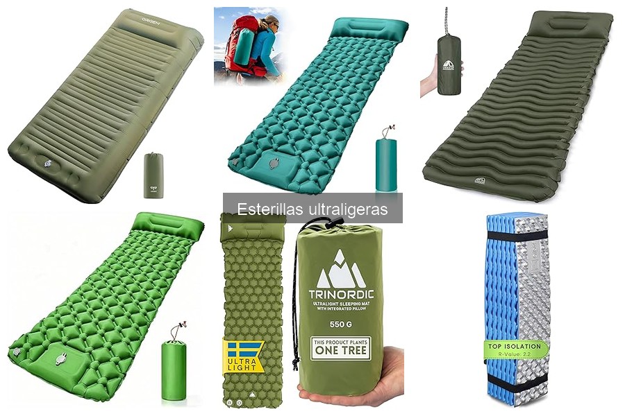 Esterillas ultraligeras vs. colchonetas tradicionales: ¿cuál elegir?